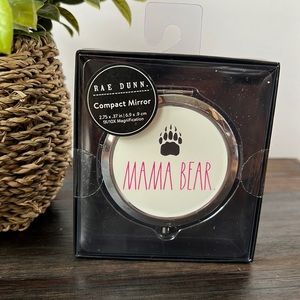 NIB Rae Dunn “MAMA BEAR.” Compact Mirror